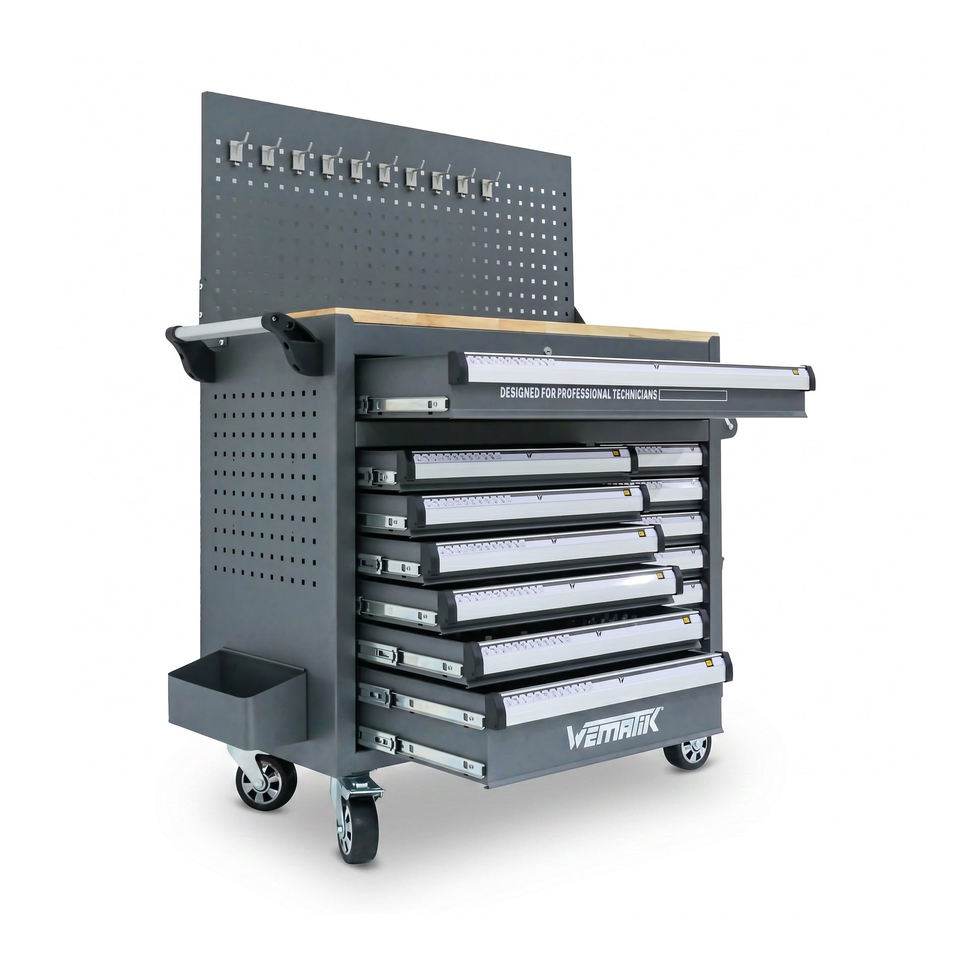 Wematik Werkstattwagen 621HL, bestückt, mit erweitertem Servicepaket