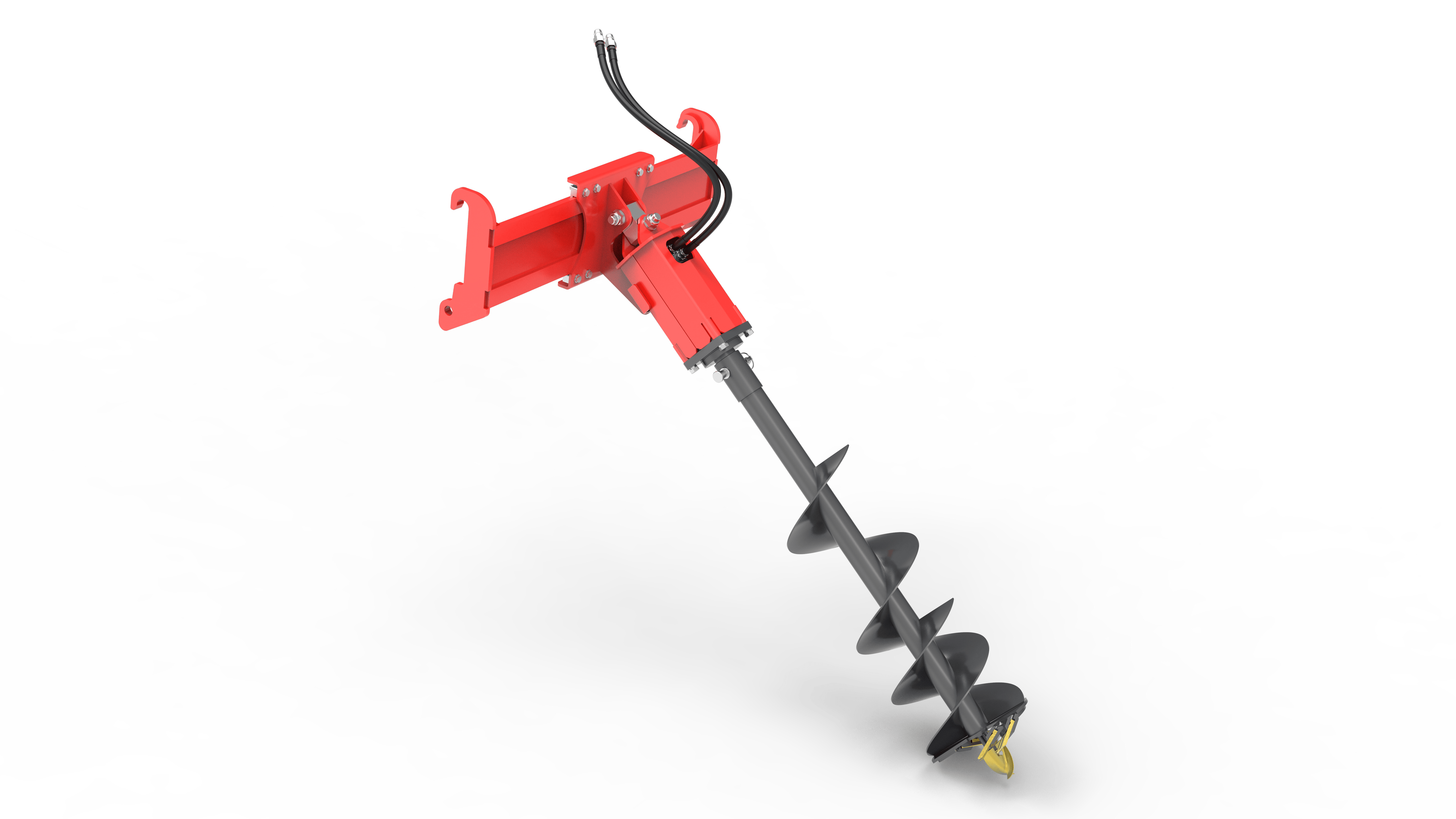 Wematik Erdbohrer hydraulisch, Euro-Aufnahme