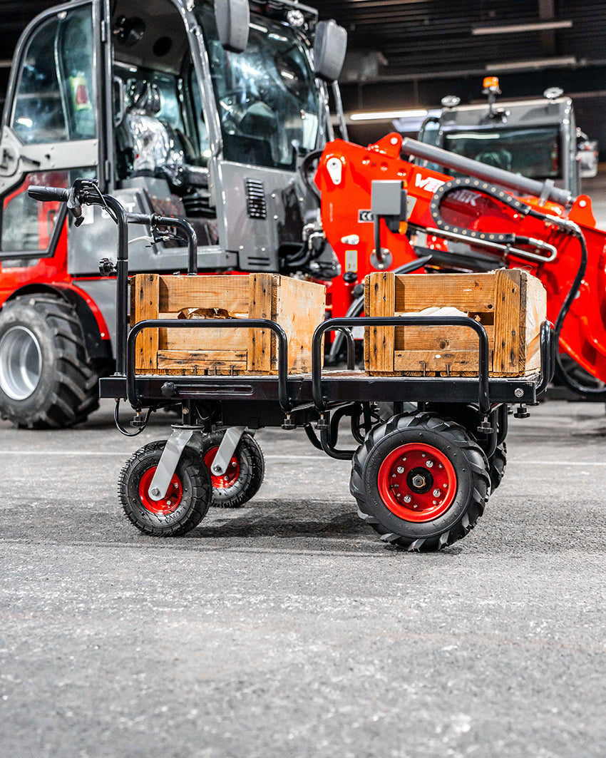 Elektrische Schubkarre "Edmonton Plus", Motorschubkarre, 250 kg Ladekapazität
