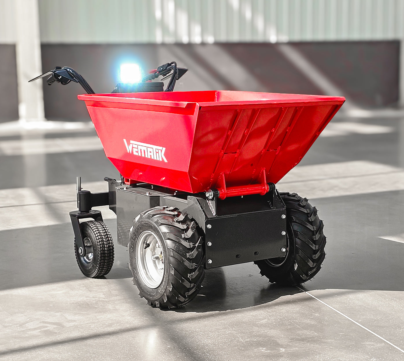 Elektrische Schubkarre "Victoria Plus", 500 kg Hubkraft, 1000 W Elektromotor