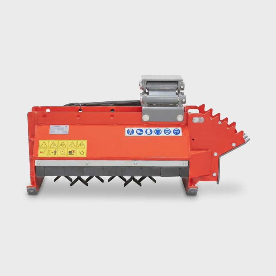 Video laden: Baggermulcher 60 cm Arbeitsbreite, Schlegelmulcher mit Y-Messer