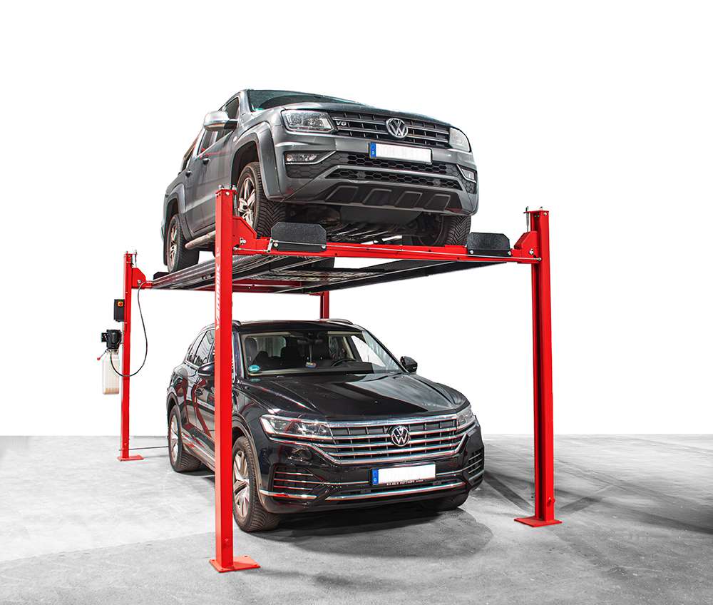 4 Säulen-Hebebühne