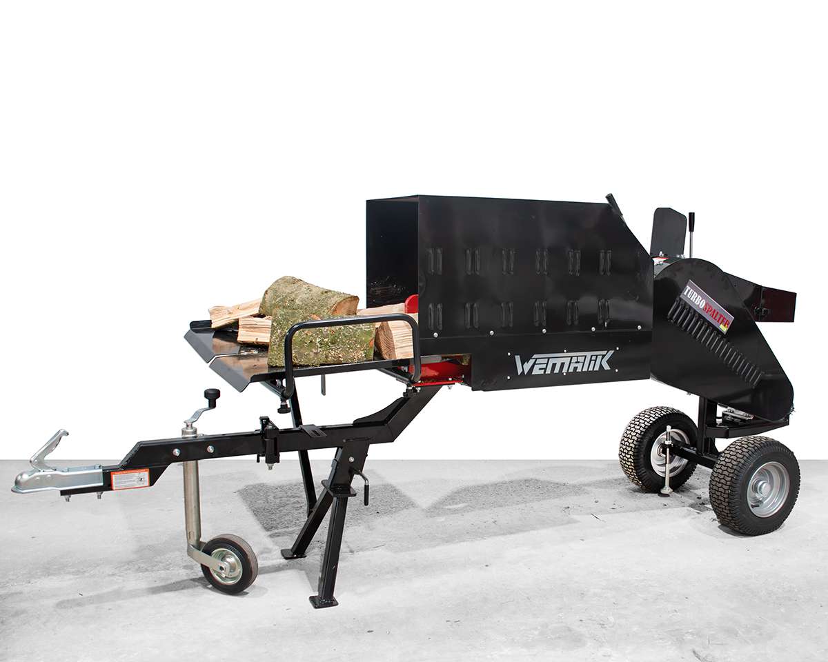 Holzspalter liegend von Wematik