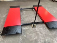 Scherenhebebühne Miami Plus Basic 3,5T mit Umlenkmechanismus und Fahrwerk