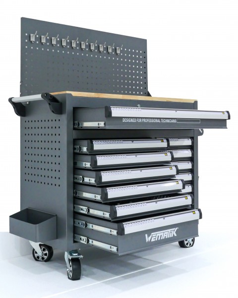 Wematik Werkstattwagen 621HL, bestückt, mit erweitertem Servicepaket