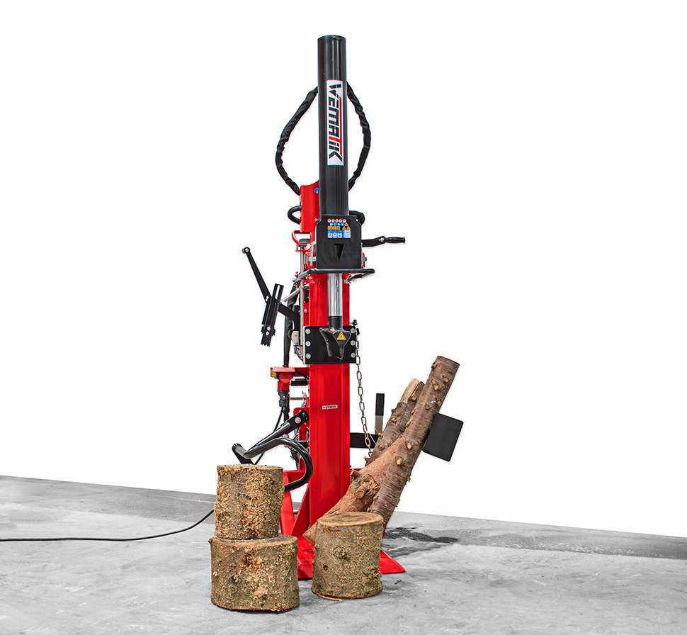 Stehende Holzspalter von Wematik